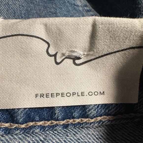 FREE PEOPLE We The Free Wynne Denim Skirt - Picture 11 of 16